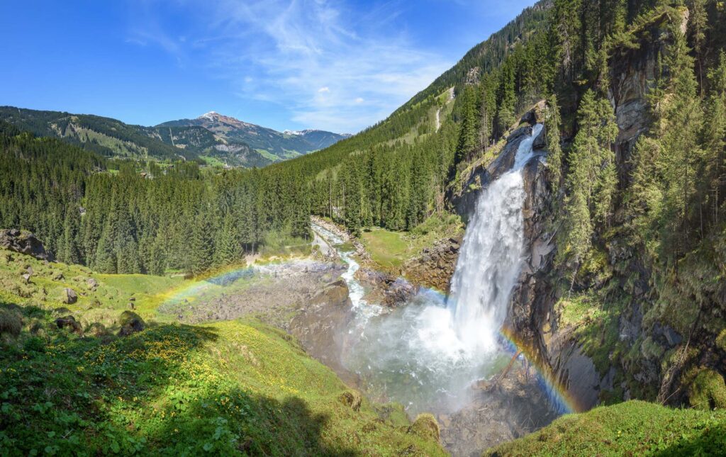 Krimmler Wasserfälle im Nationalpark Hohe Tauern (Pinzgau)