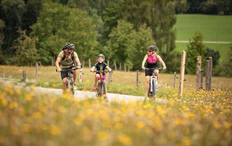 Biken im Familien-Urlaub