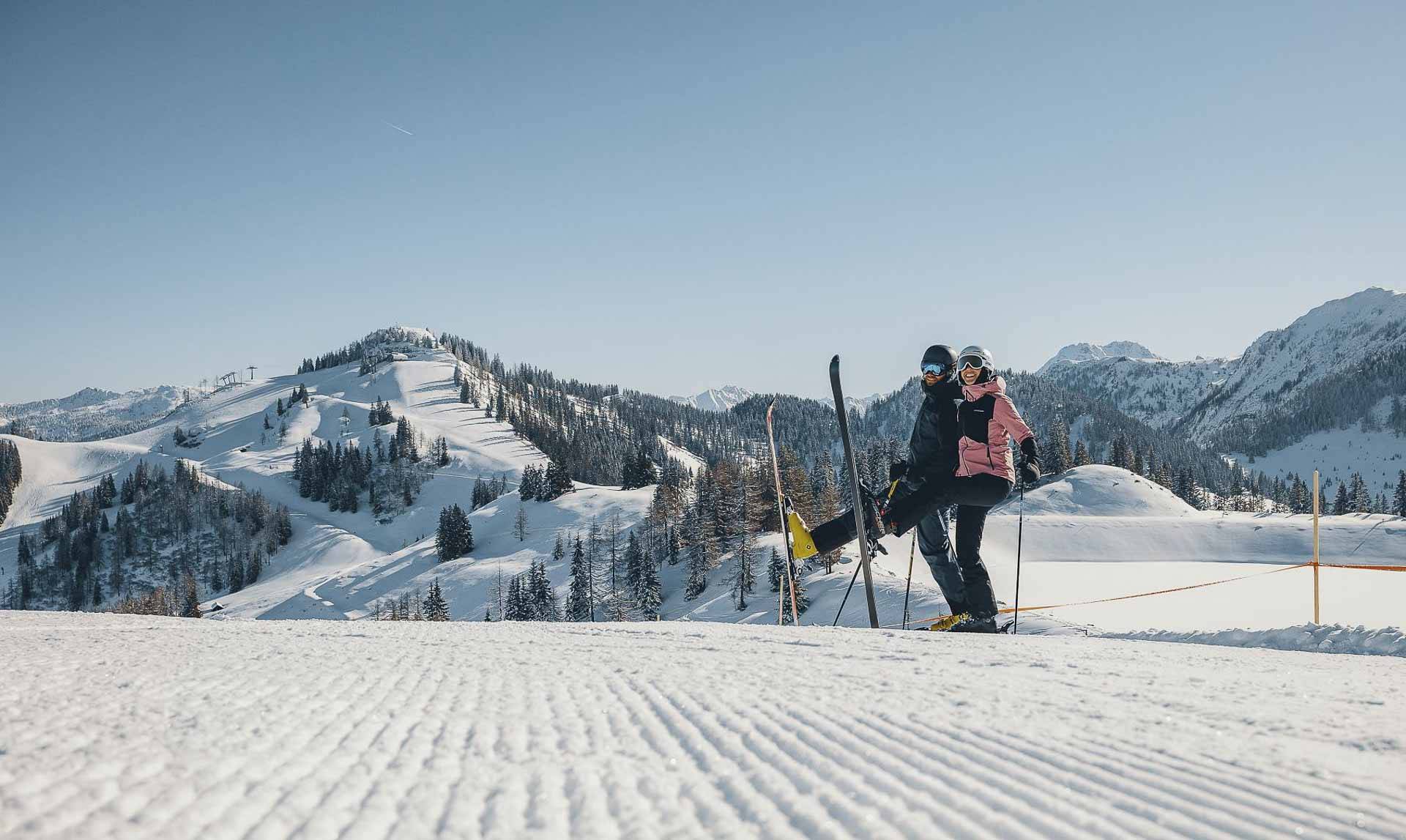 Traum-Skitag in Alpendorf