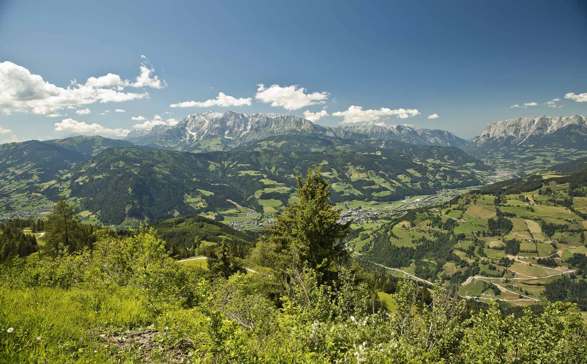 Landschaft Alpendorf