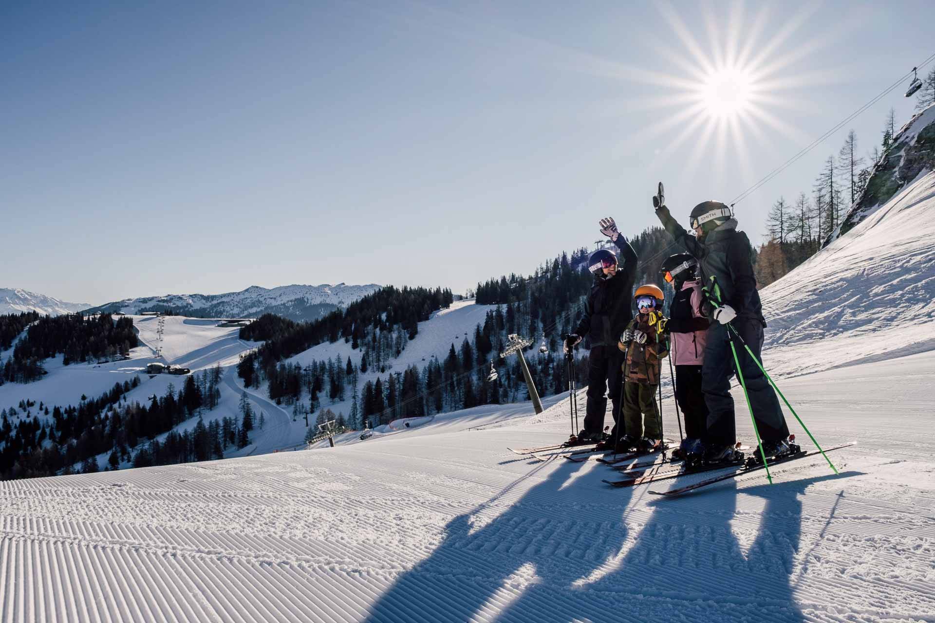 Familien Skiurlaub