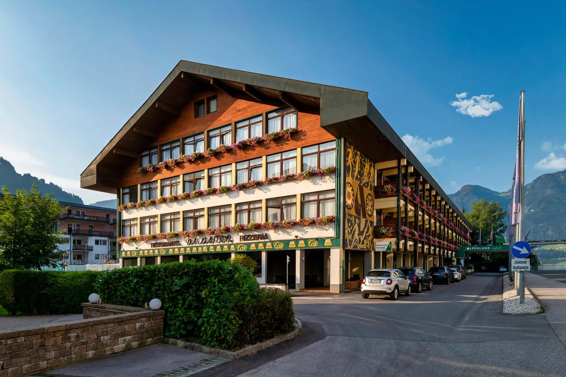 Küchenteam im Hotel Alpenland