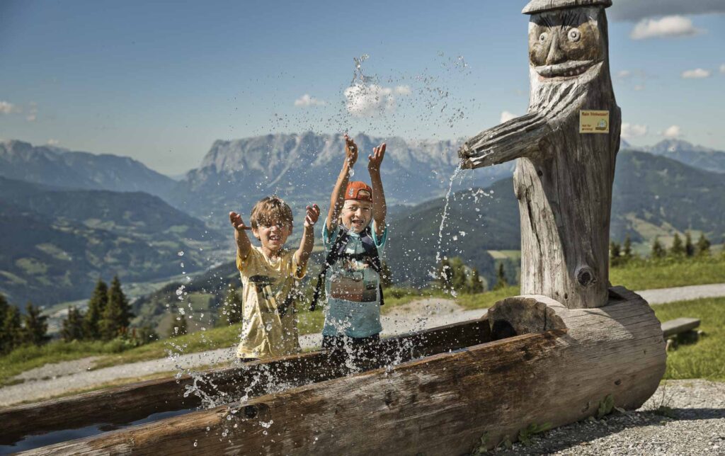Wasser-Action in Alpendorf